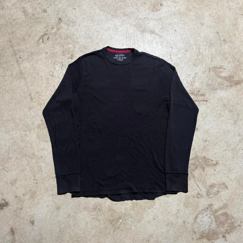 Black Thermal Longsleeve Shirt